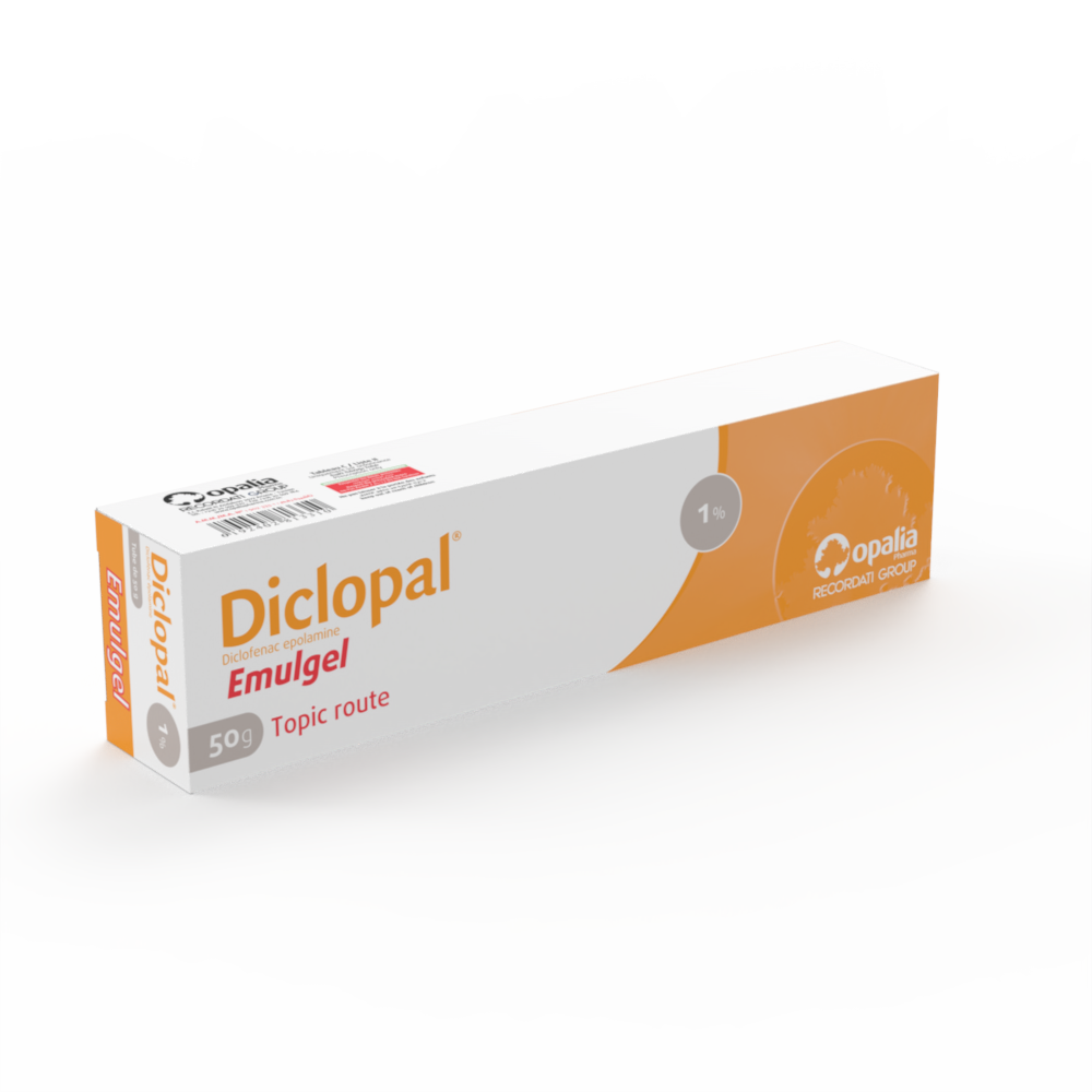 DICLOPAL 1% Emulgel Tube of 50 g